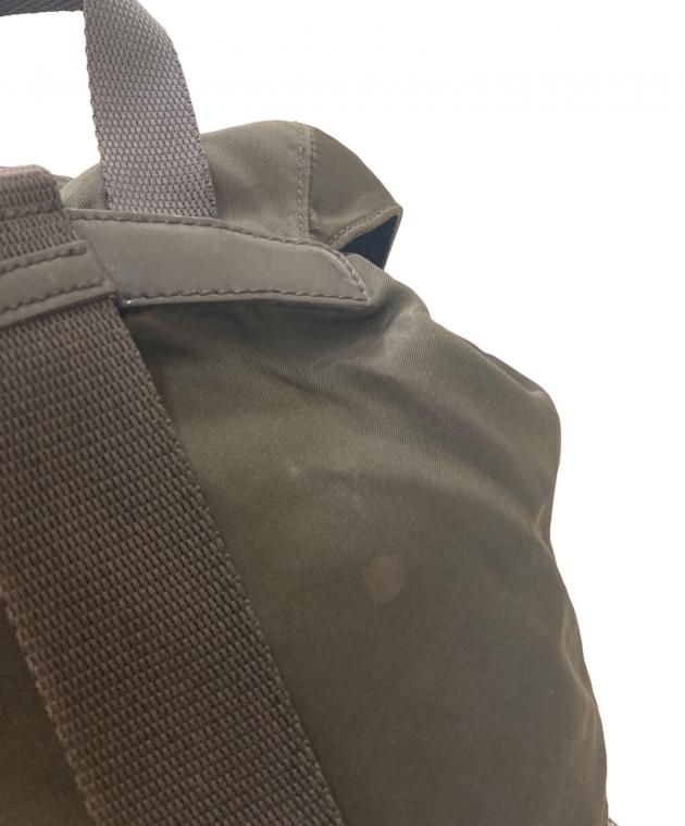 中古・古着通販】PRADA (プラダ) ナイロンミニリュック カーキ