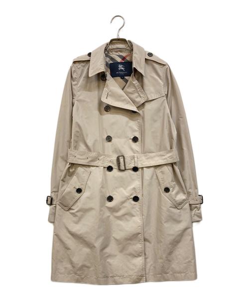 値下げ★BURBERRY LONDON トレンチコートブラック38 ショート ケンジントン ヘリテージ トレンチコート (ブラック