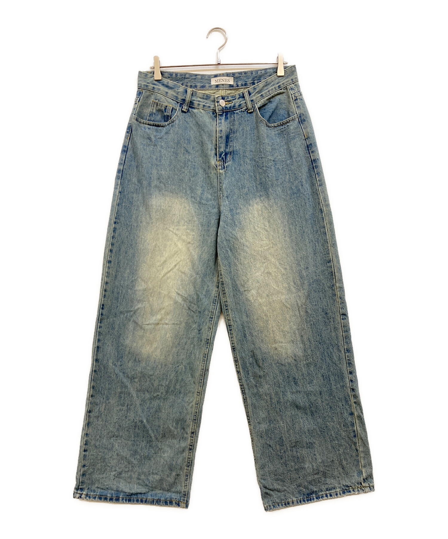 メネス バギーデニム MENES Baggy Jeans リジットデニム menes バギー