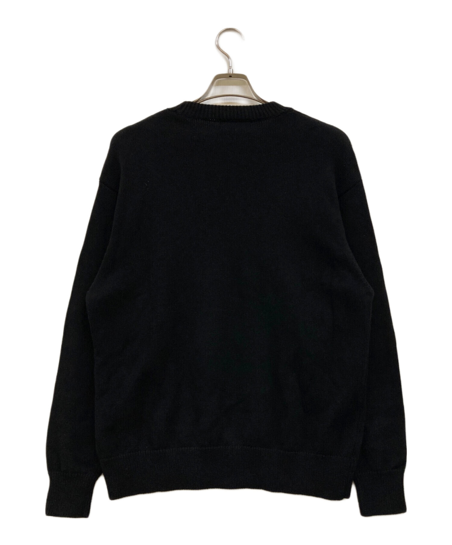 大人気！ヒステリックグラマー 編込セーター【ENDLESS ROCK】 黒 L