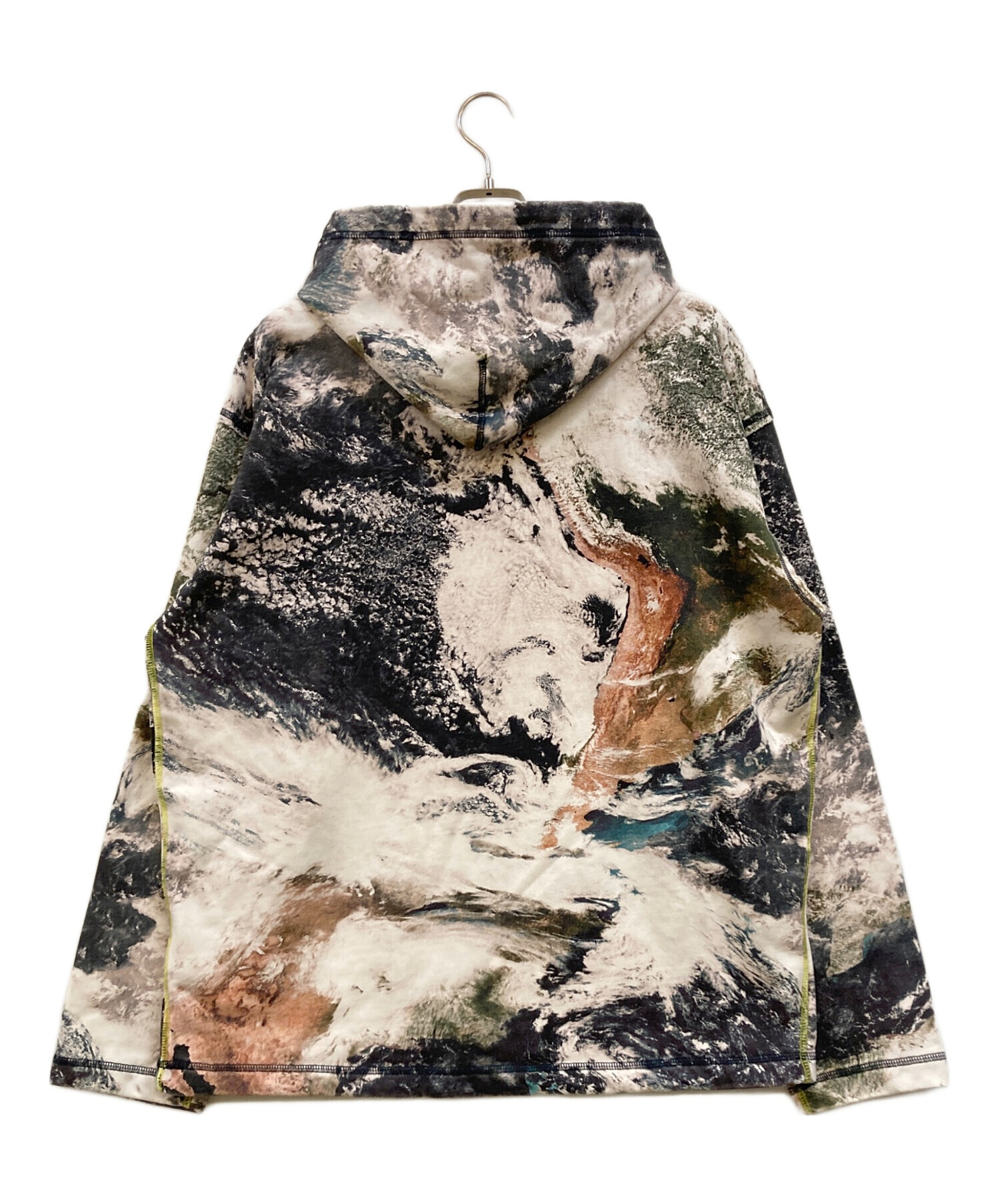 DIESEL / S-PAY-HOOD-L1/パーカー/L/コットン/マルチカラー/総柄 中古・古着通販】DIESEL (ディーゼル) S-PAY-HOOD-L1 総柄プルオーバー