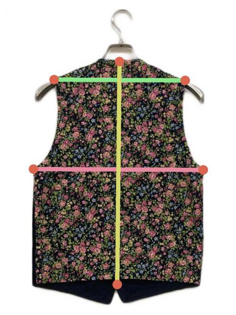 ENGINEERED GARMENTS エンジニアードガーメンツ　ベロア　ベスト 中古・古着通販】Engineered Garments (エンジニアドガーメンツ) 花柄