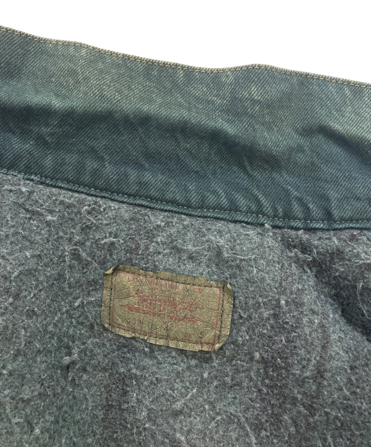 中古・古着通販】LEVI'S (リーバイス) 裏ブランケット後染めデニム