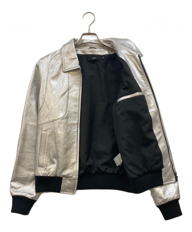 中古・古着通販】Vaporize (ヴェイパライズ) Goat Leather Zip Blouson