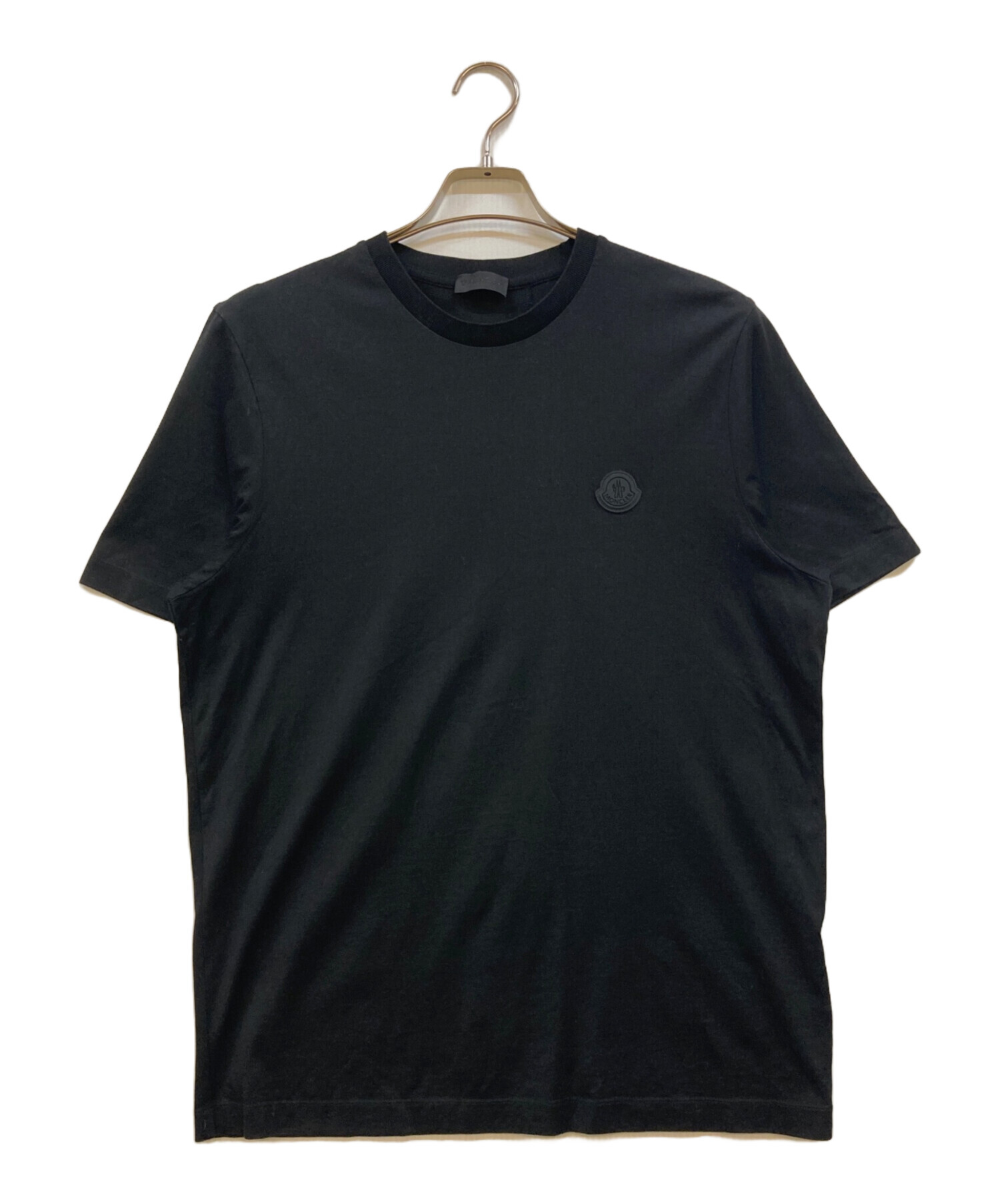 モンクレール MAGLIA T-SHIRT M/LUN 中古・古着通販】MONCLER (モンクレール) MAGLIA T-SHIRT ブラック
