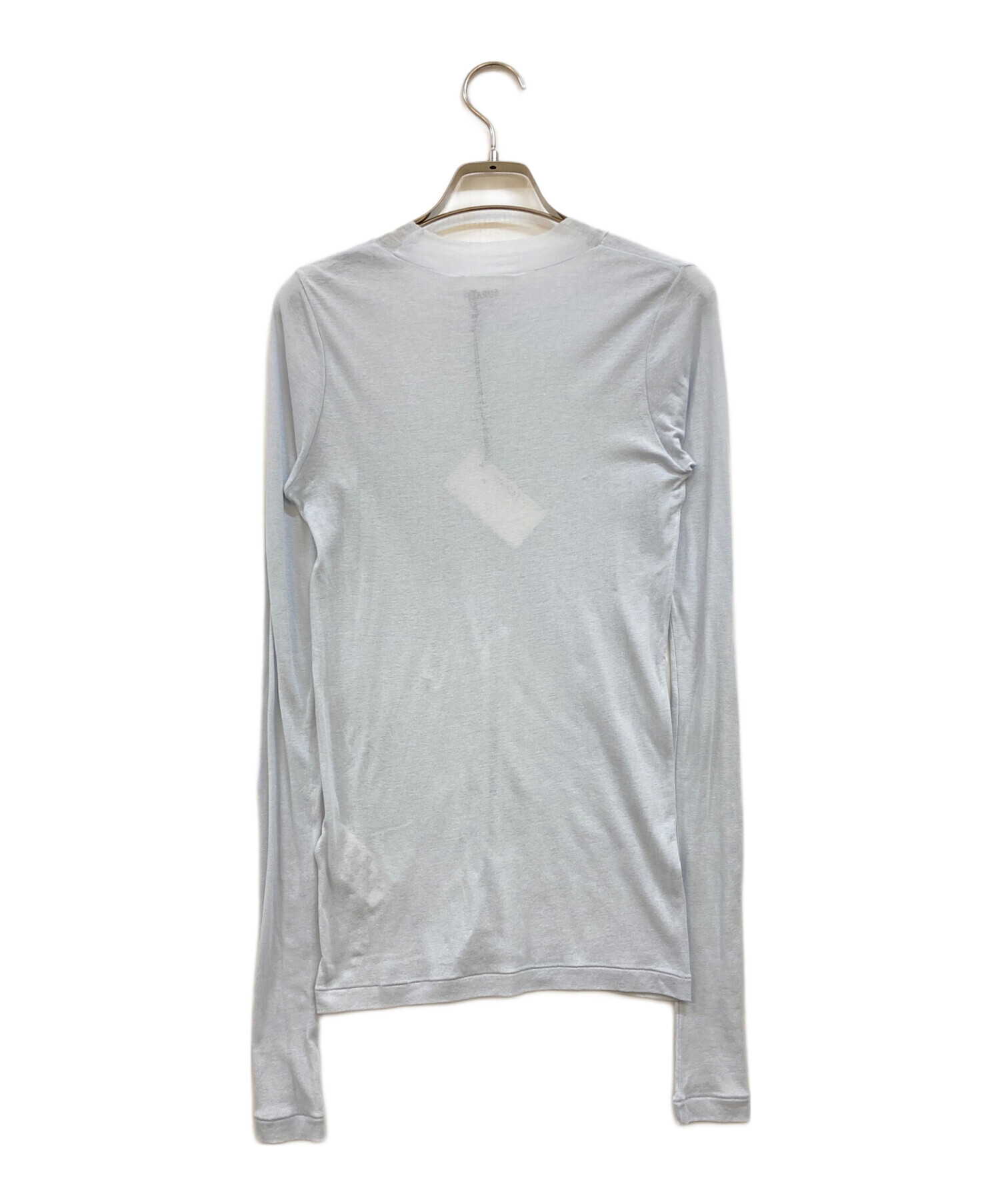 トップス AURALEE GIZA SUPER HIGH GAUGE SHEER CD 中古・古着通販】AURALEE (オーラリー) GIZA HIGH GAUGE SHEER L/S TEE