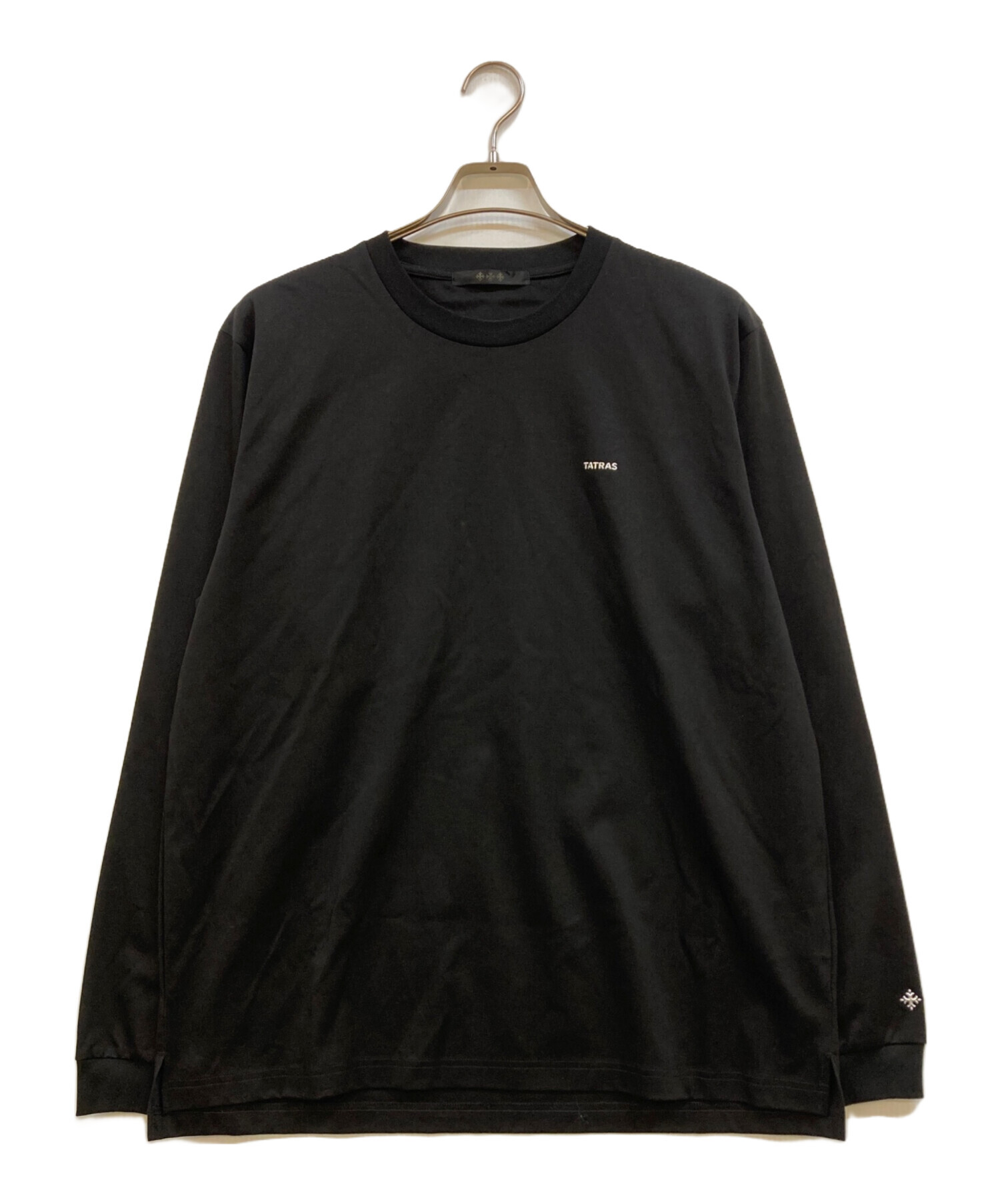 TATRAS シカード ブラック 長袖カットソー 新品未使用タグ付き 03 中古・古着通販】TATRAS (タトラス) SICADO ロングスリーブカットソー