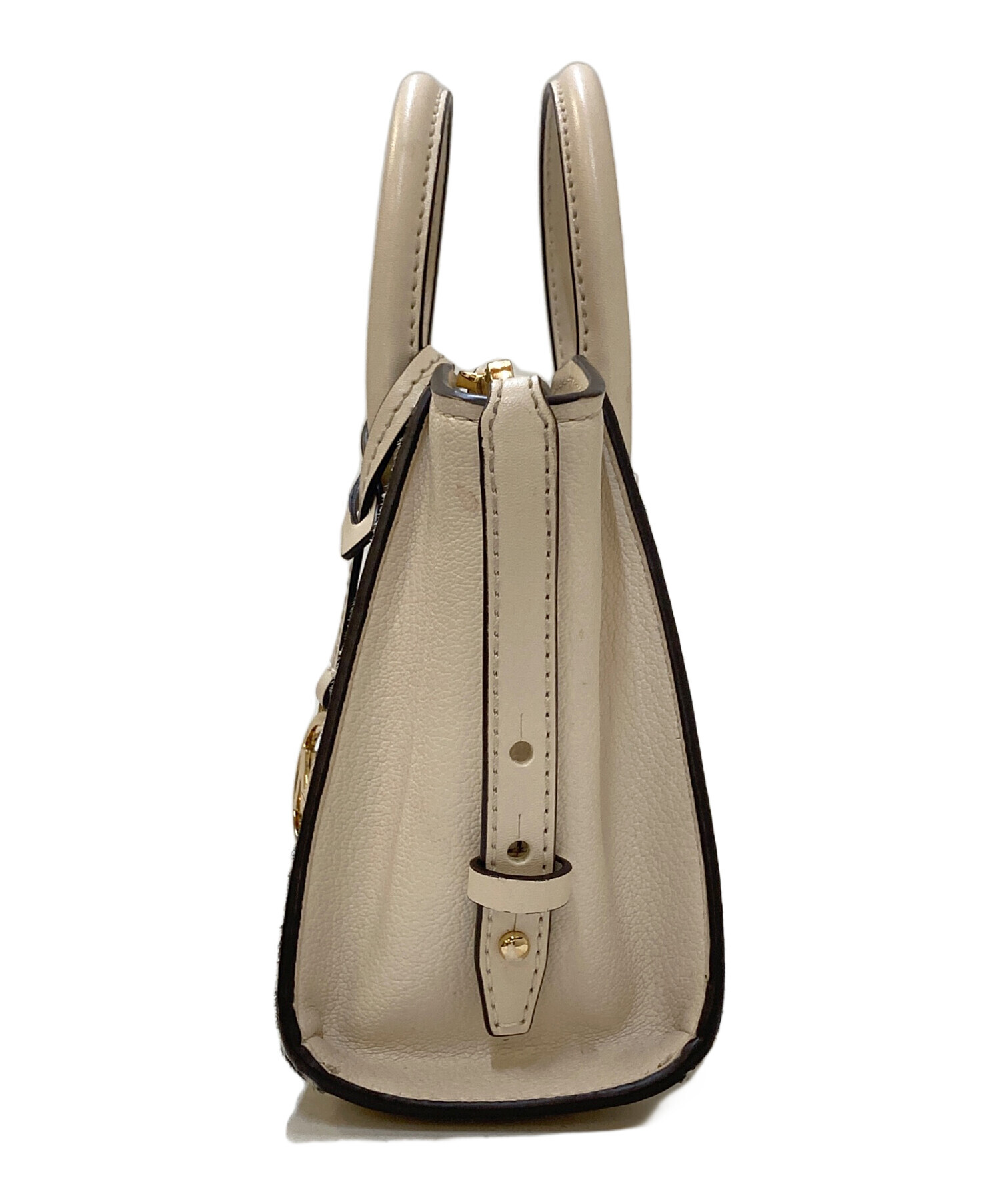 中古・古着通販】MICHAEL KORS (マイケル・コース) ハラコレザー切替 