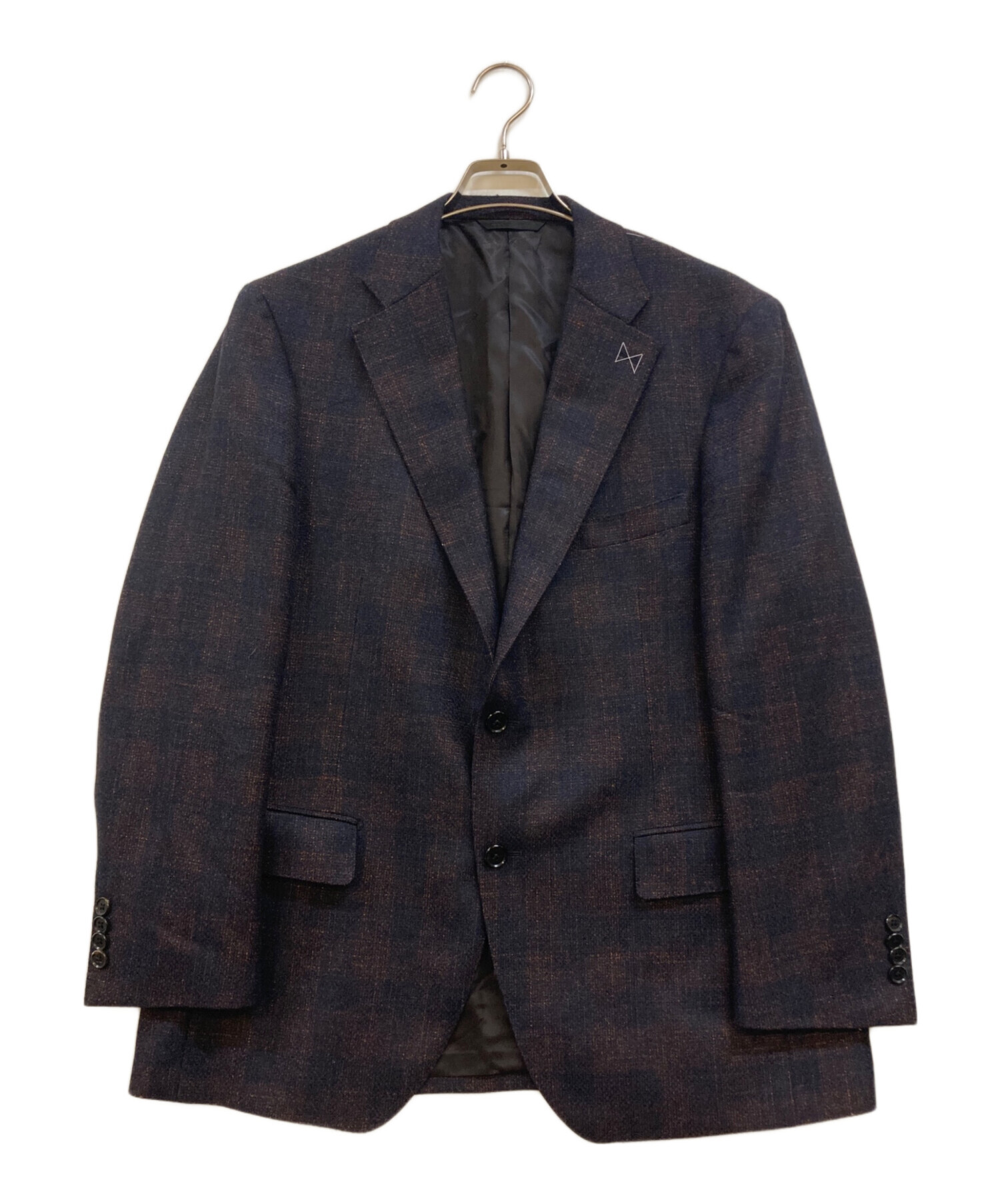 美品 ダーバン ロロピアーナ シルク混 テーラードジャケット ベージュ 中古・古着通販】D'URBAN (ダーバン) LORO PIANA (ロロピアーナ