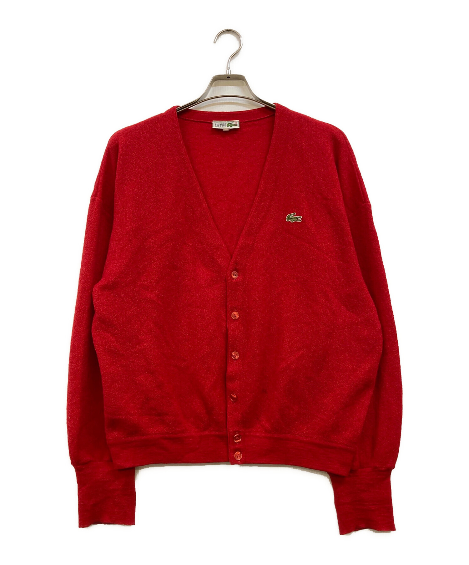 中古・古着通販CHEMISE LACOSTE CHEMISE ジャケット レッド LACOSTE 