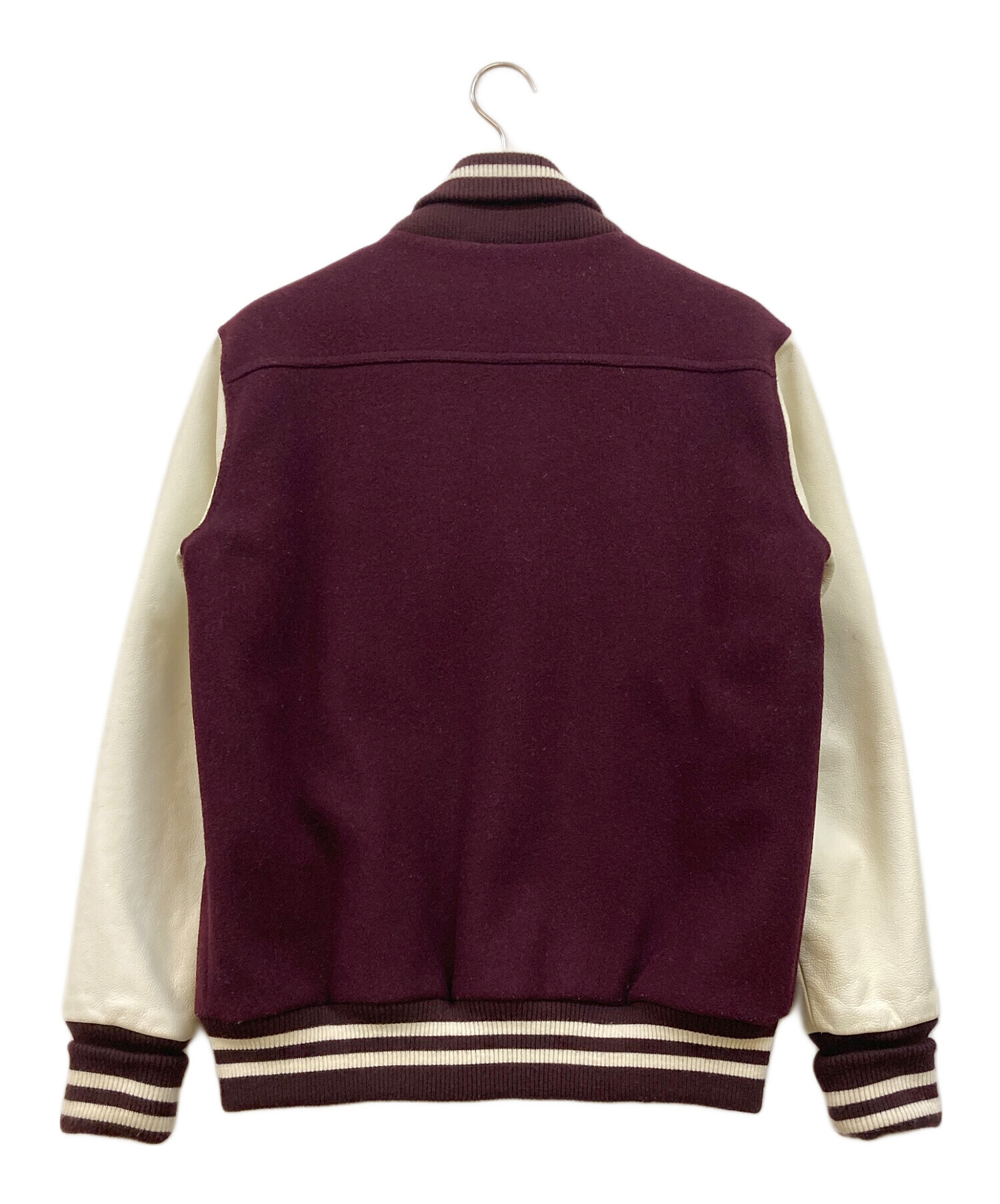 中古・古着通販】LEVI'S (リーバイス) レザー切替スタジャン ブラウン