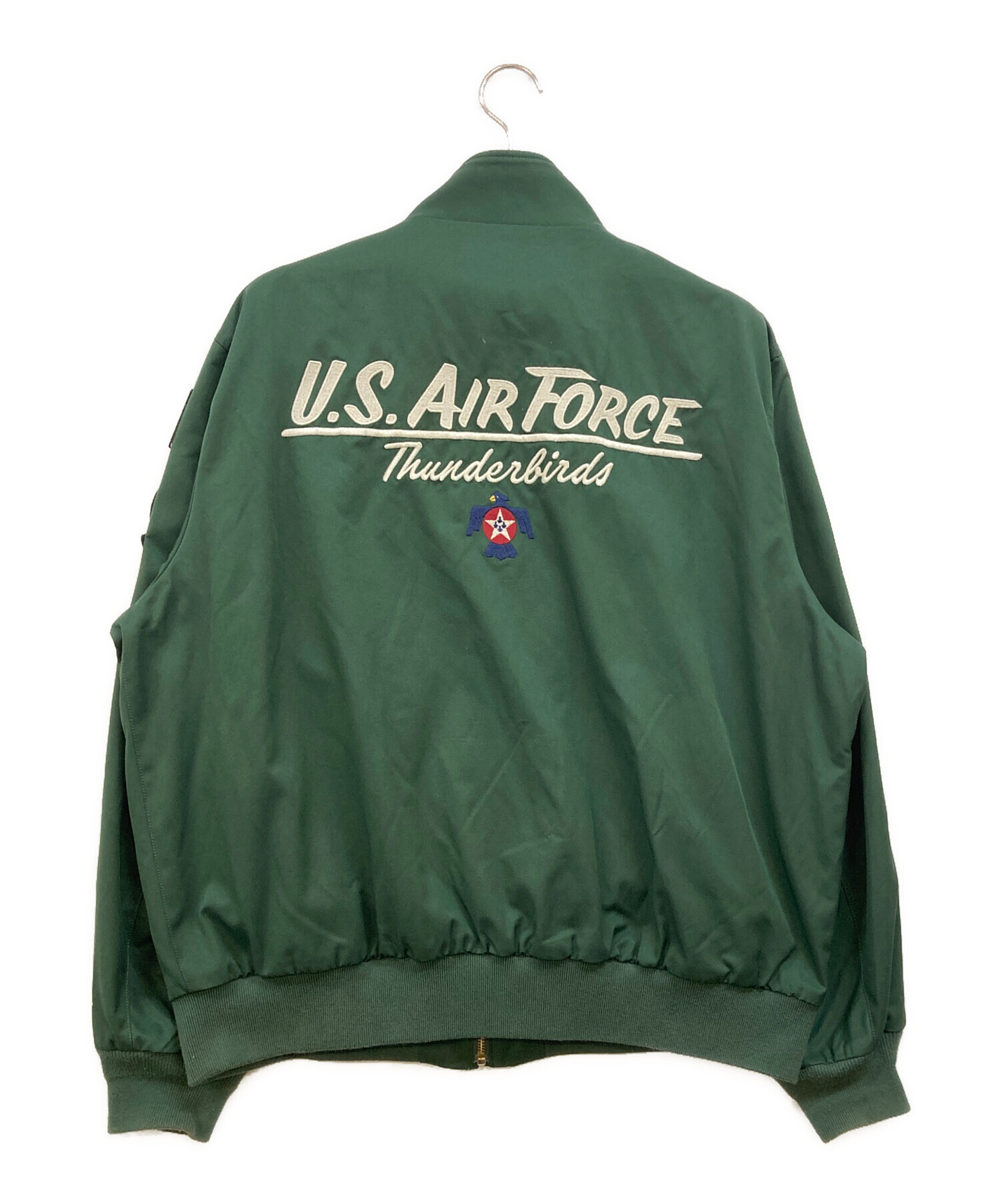 AVIREX　アヴィレックス　フライトジャケット　グリーン　L 中古・古着通販】AVIREX (アヴィレックス) フライトジャケット