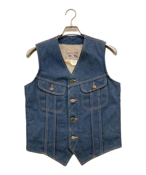 中古・古着通販】LEE (リー) 濃紺 裏ボアデニムベスト ネイビー サイズ