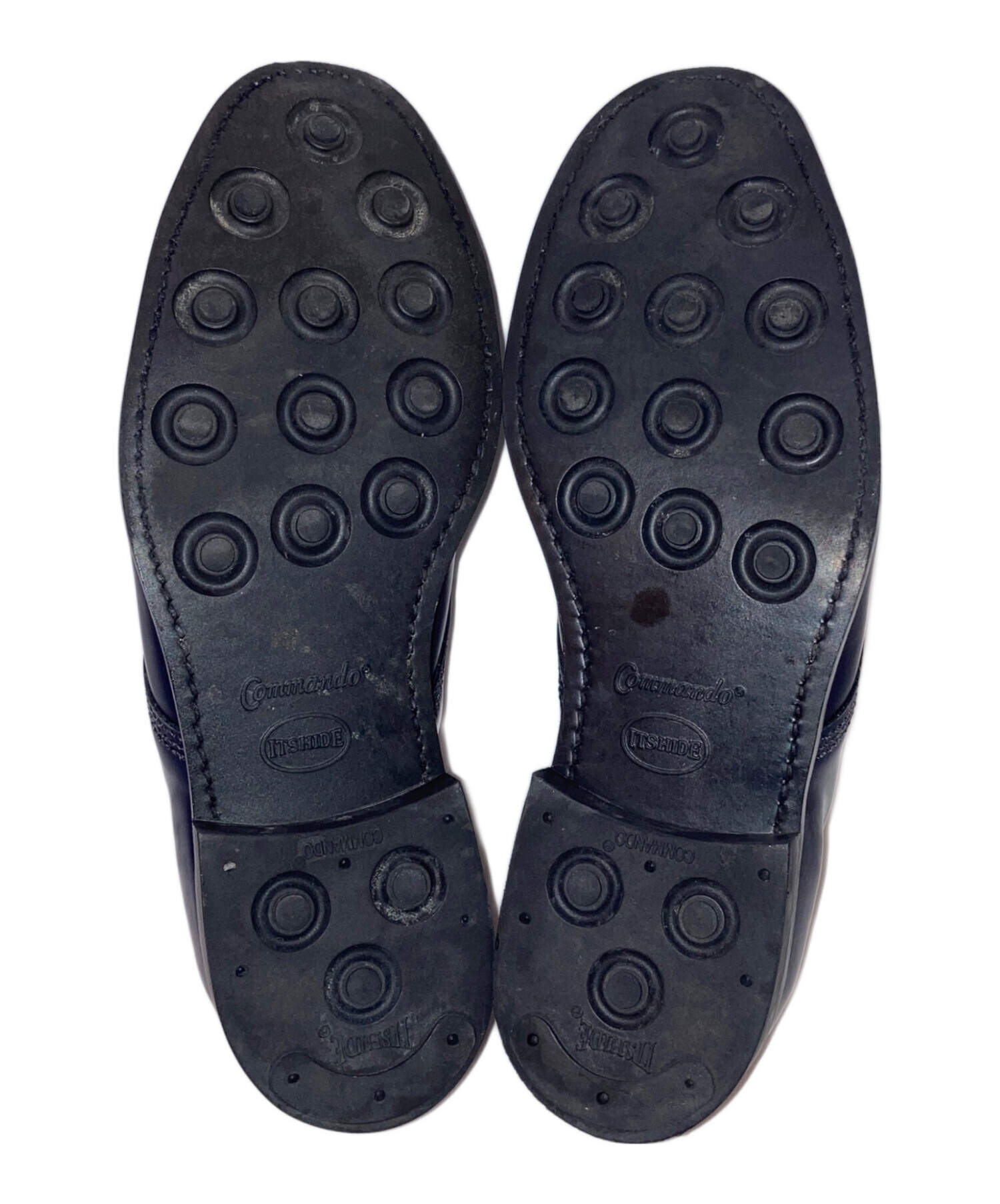 中古・古着通販】SANDERS (サンダース) Toe Cap Gibson ネイビー