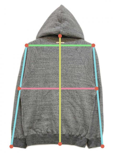 kinema Loopwheel zip hoodie つり編み パーカー MAISON KINEMA