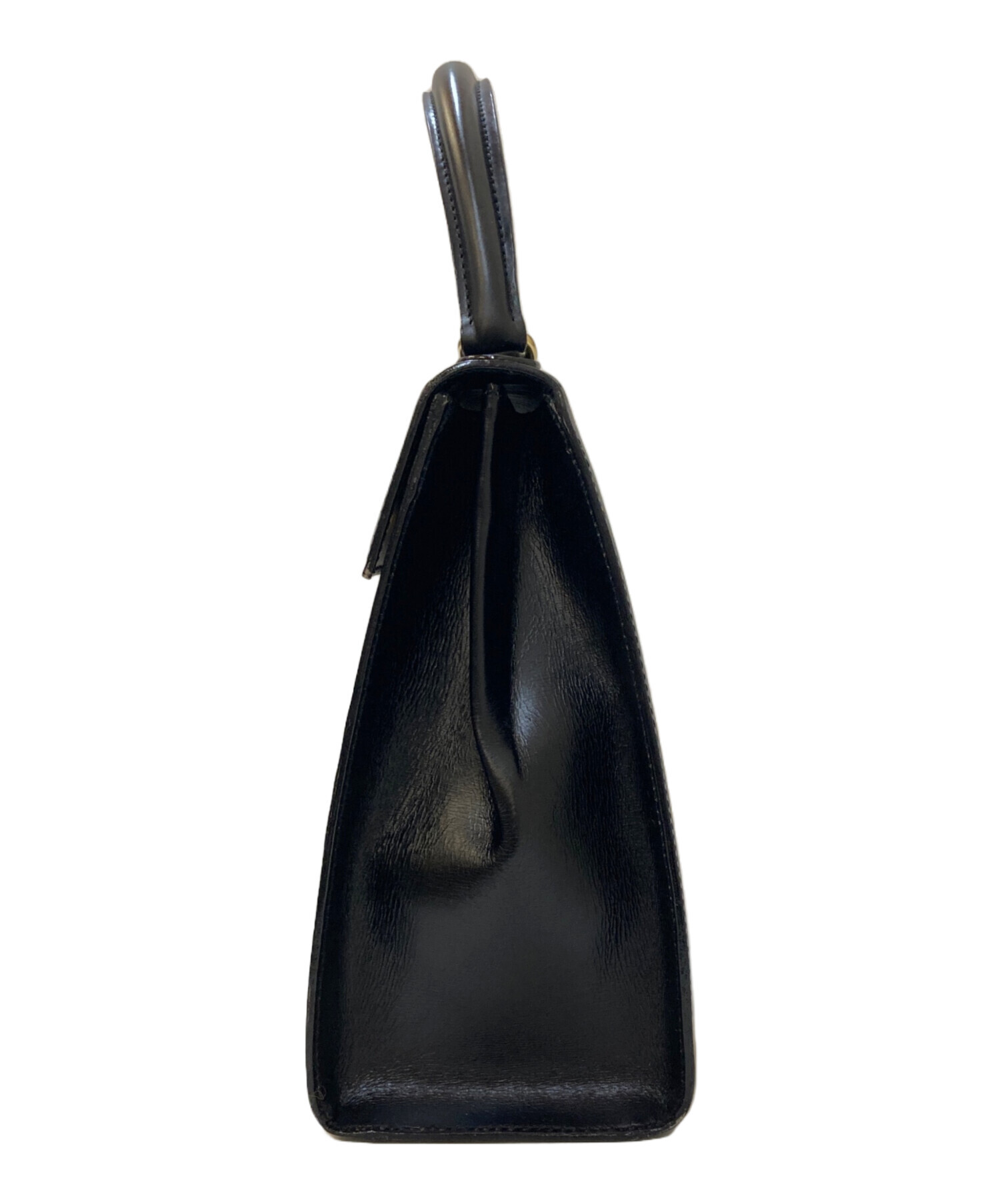 中古・古着通販】CELINE (セリーヌ) 2WAYレザーハンドバッグ ブラック