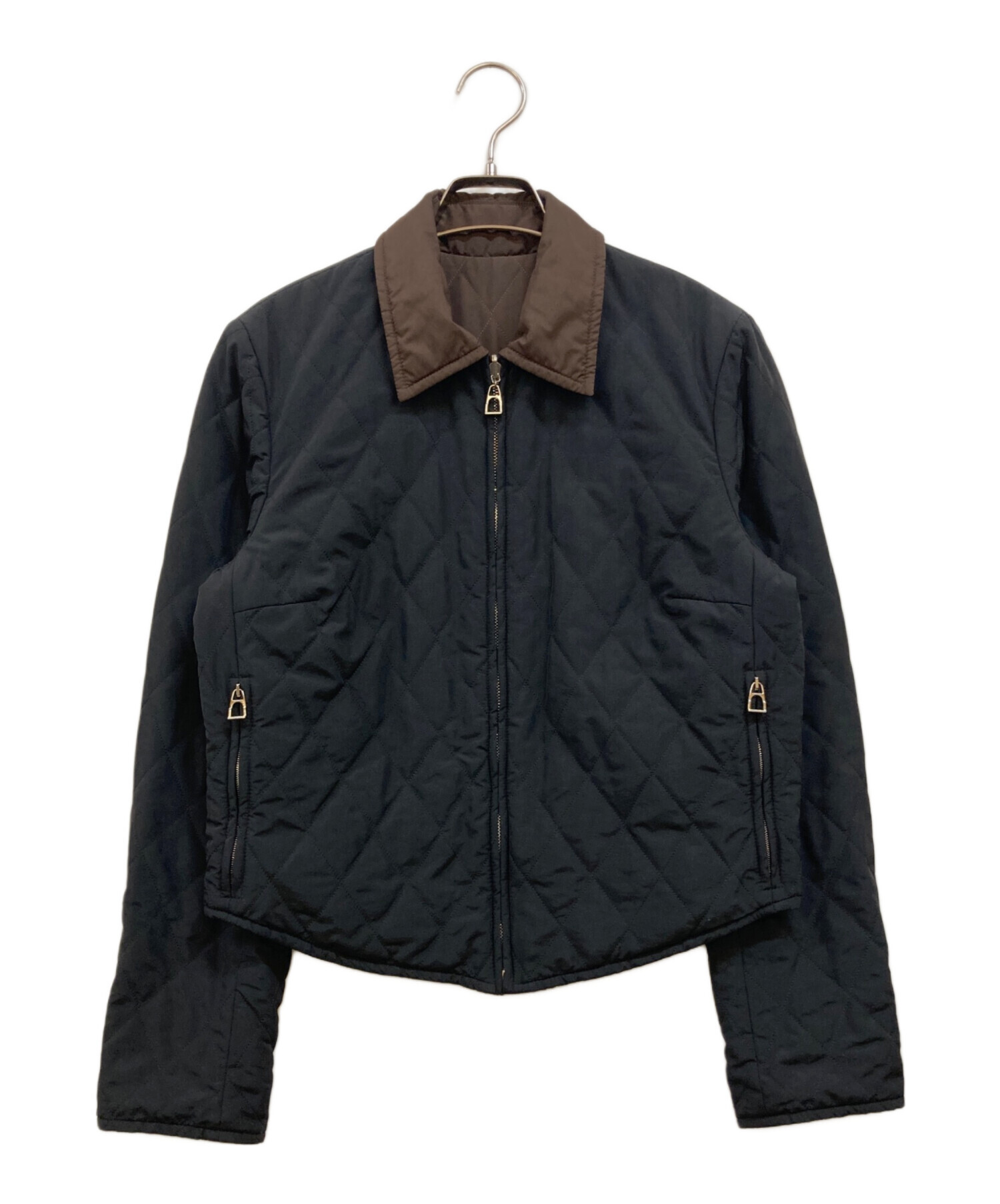 中古・古着通販】HERMES (エルメス) リバーシブルキルティング