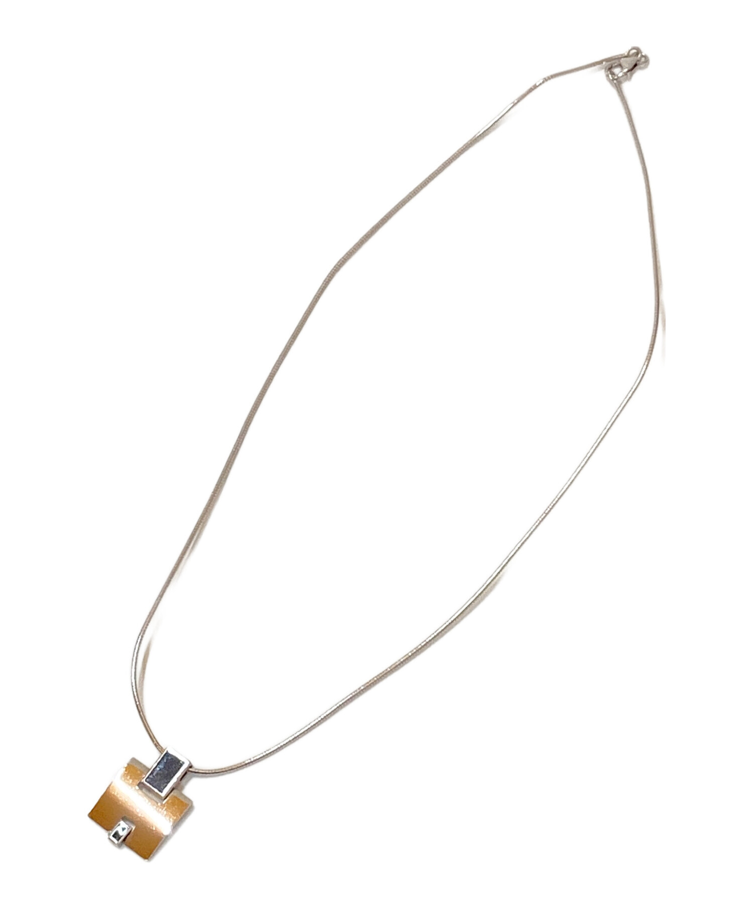 中古・古着通販】HERMES (エルメス) アイリーンネックレス シルバー