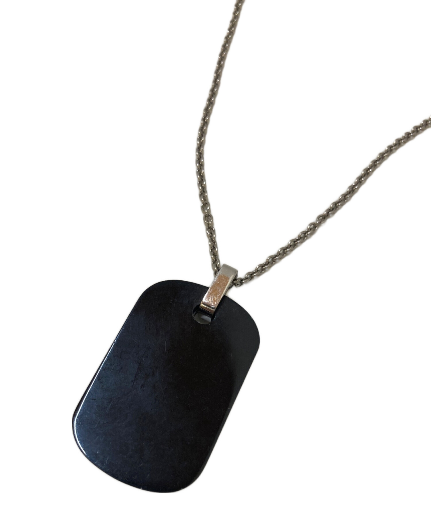 中古・古着通販】D&G (ディーアンドジー) 2連ドッグタグネックレス