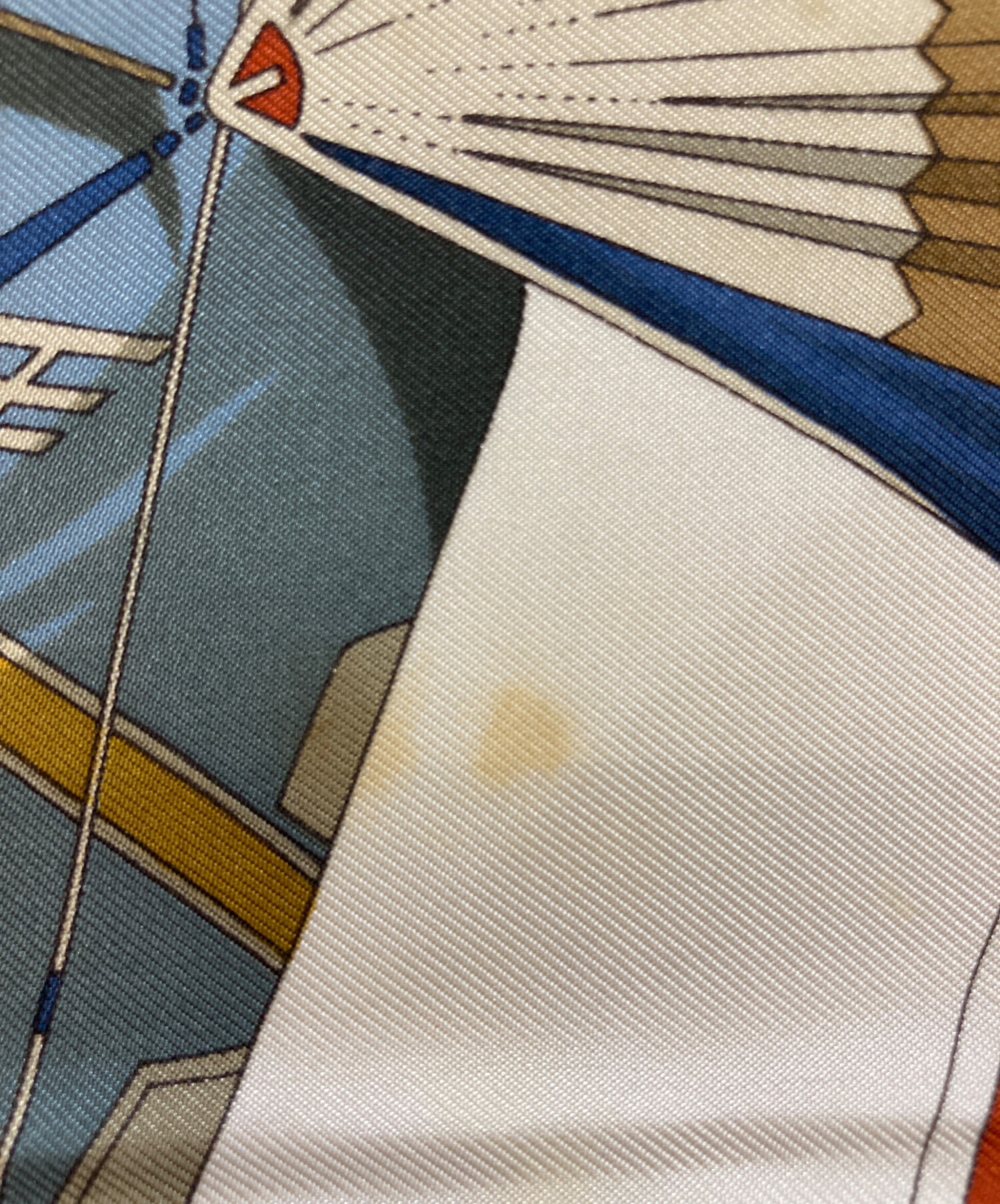 中古・古着通販】GUCCI (グッチ) セーリングモチーフシルクスカーフ