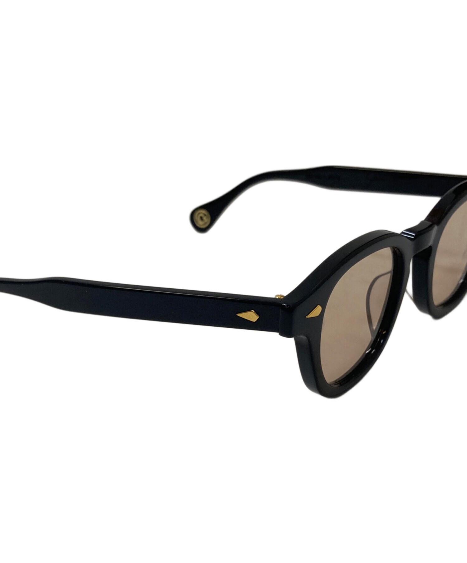 JULIUS TART OPTICAL(ジュリアス タート オプティカル) サングラス - PL-015G 黒×ダークブラウン JULIUS TARTOPTICAL ジュリアス タート | 中目黒のメガネ・サングラス