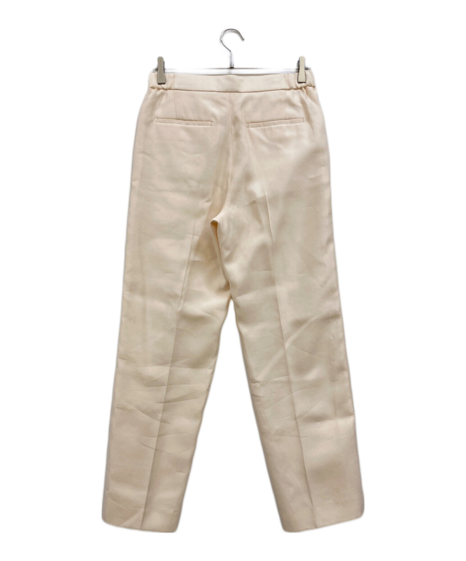 中古・古着通販】DRAWER (ドゥロワー) ウールシルクパンツ ピンク