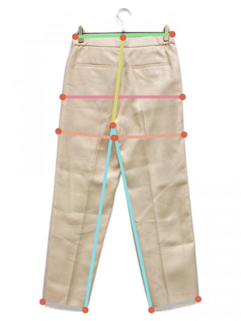 中古・古着通販】DRAWER (ドゥロワー) ウールシルクパンツ ピンク