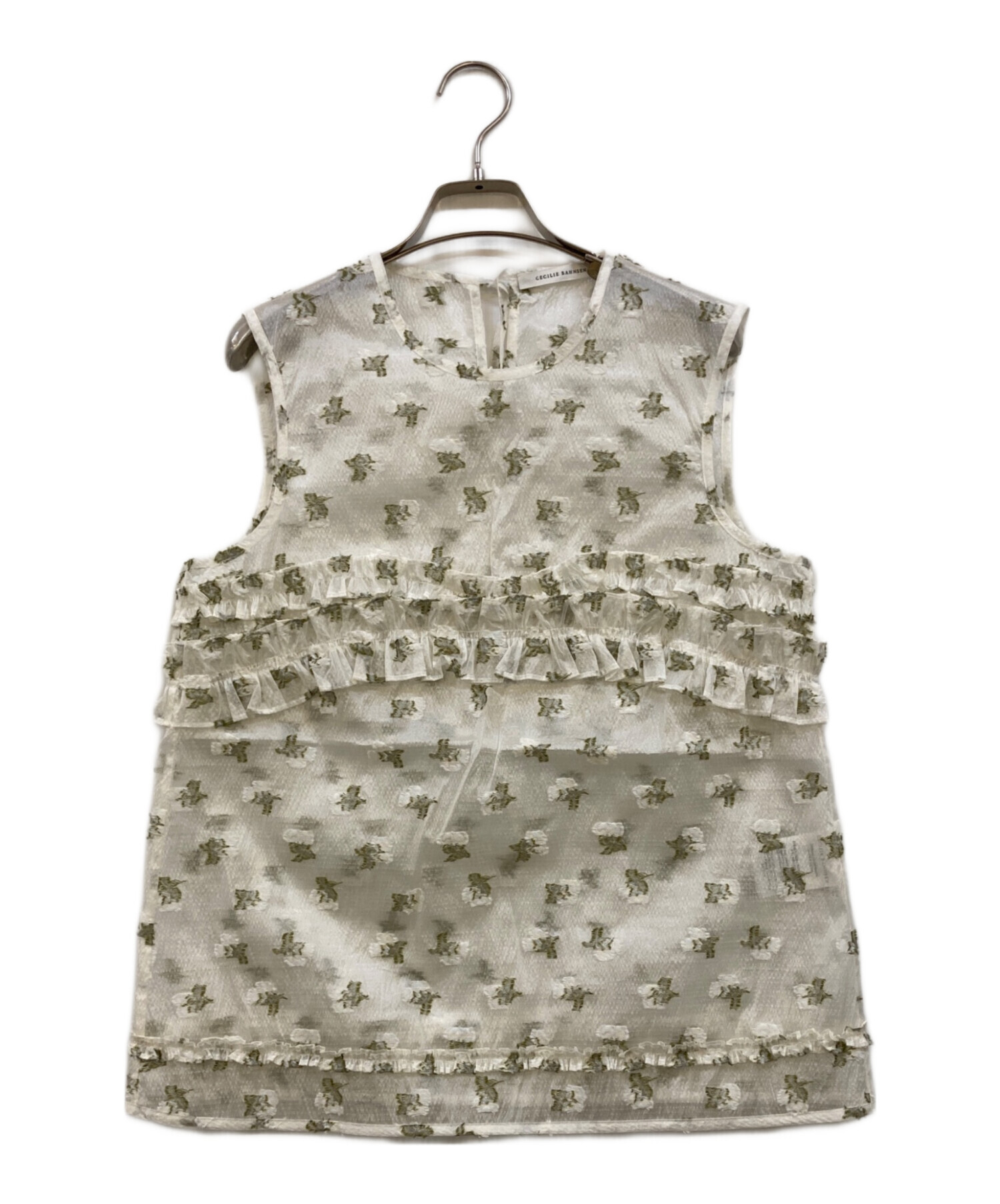 最終値下CECILIE BAHNSEN セシリーバンセンカシクールシフォンシャツ 中古・古着通販】CECILIE BAHNSEN (セシリーバンセン) OKSANA TOP