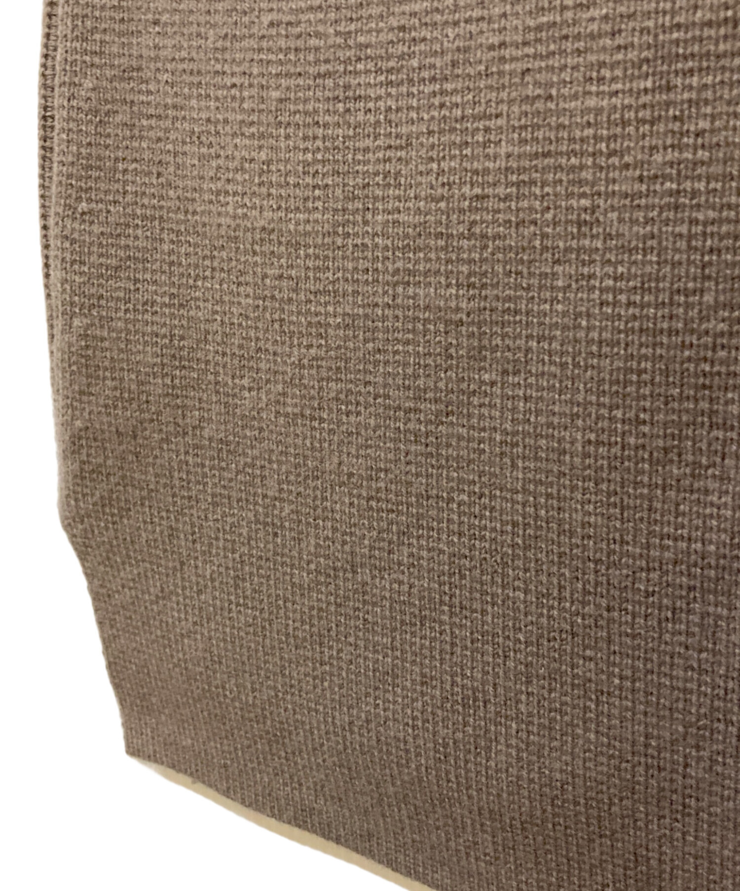 中古・古着通販】DRAWER (ドゥロワー) 9Gウールカシミヤ ミラノ編み V