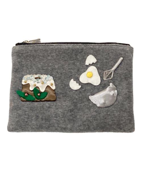 中古・古着通販】LUDLOW (ラドロー) クッキングモチーフ ジップポーチ