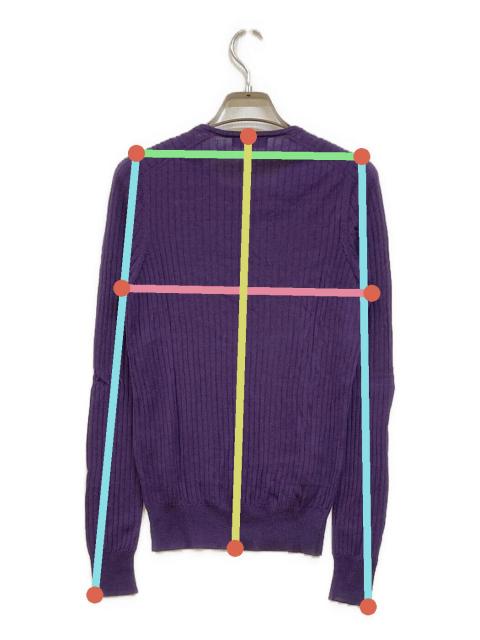 中古・古着通販】DRAWER (ドゥロワー) 18G カシミヤシルクリブクルー