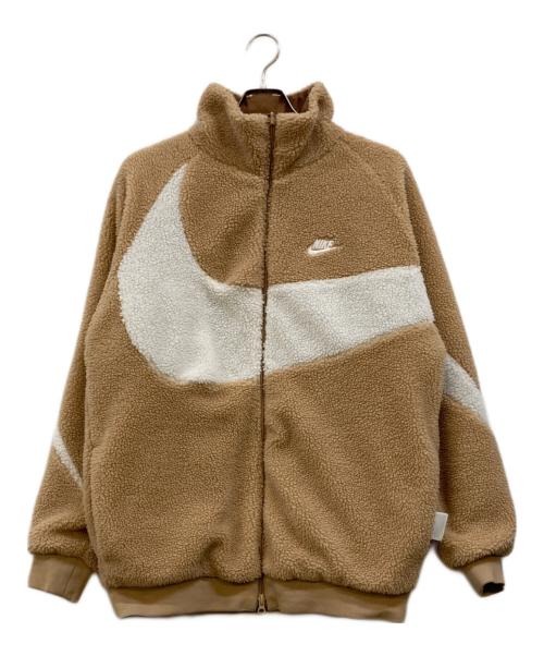 NIKE(ナイキ) NSW VW Reversible Swoosh Fullzip Jacket メンズ import：XL 【中古】【ブランド古着バズストア】 中古・古着通販】NIKE (ナイキ) VM SWOOSH FULLZIP JACKET ベージュ
