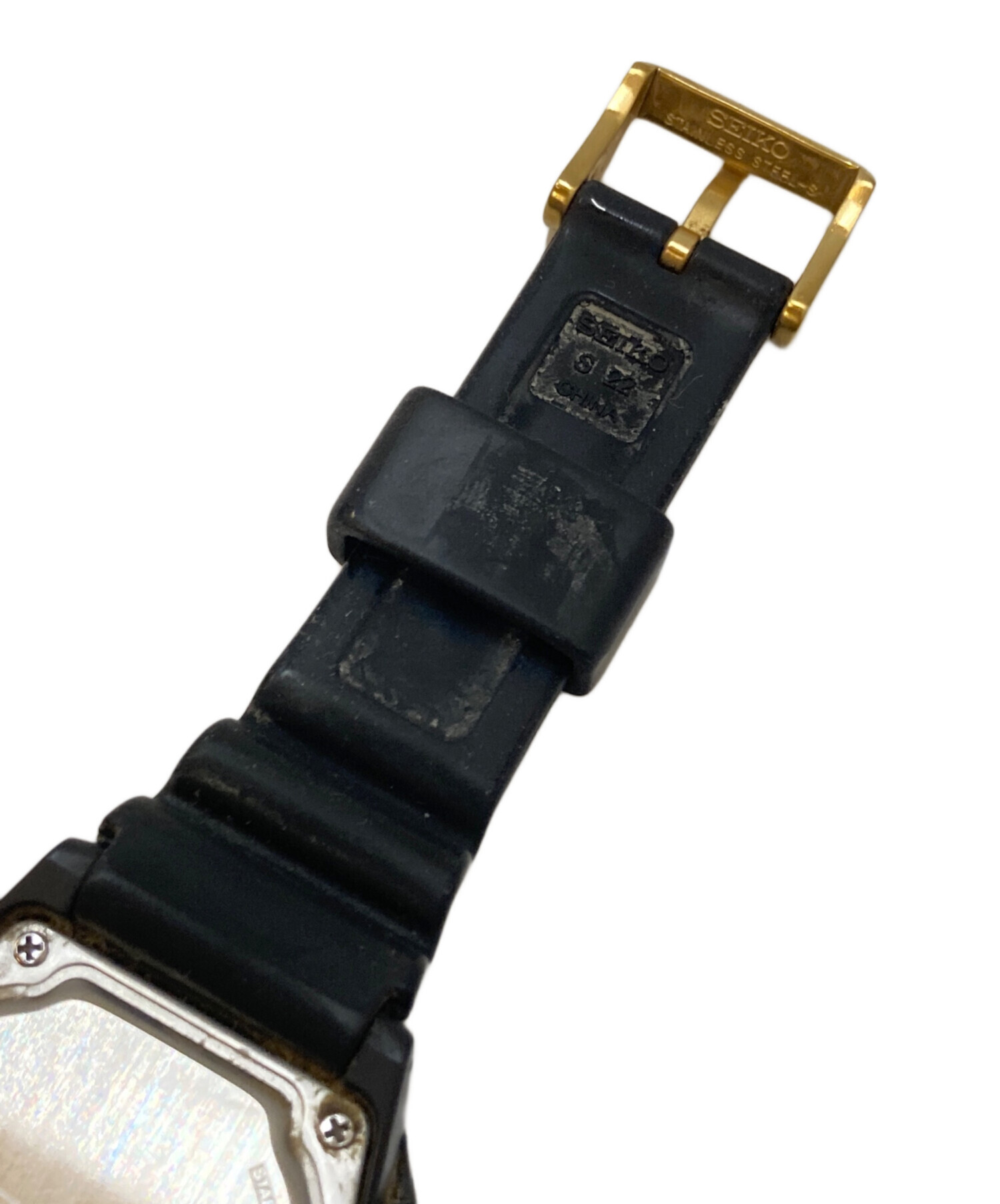 中古・古着通販】SEIKO (セイコー) ダイバーズウォッチ ブラック