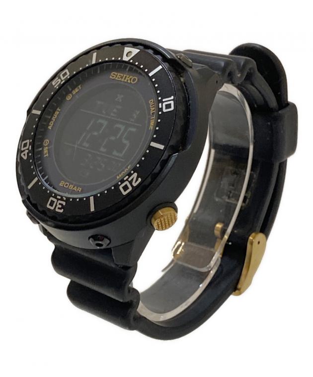 中古・古着通販】SEIKO (セイコー) ダイバーズウォッチ ブラック