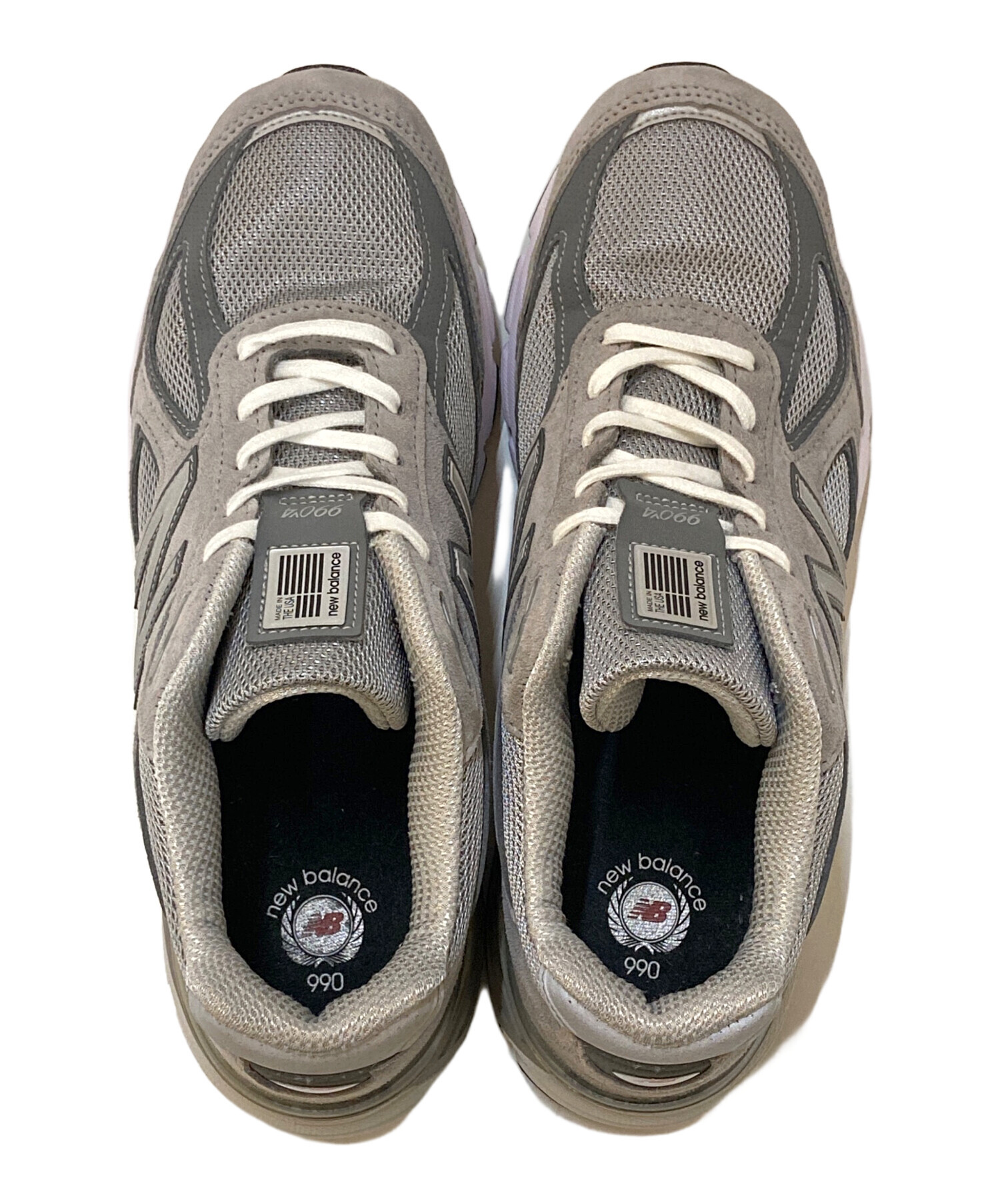 中古・古着通販】NEW BALANCE (ニューバランス) U990GR4 グレー サイズ