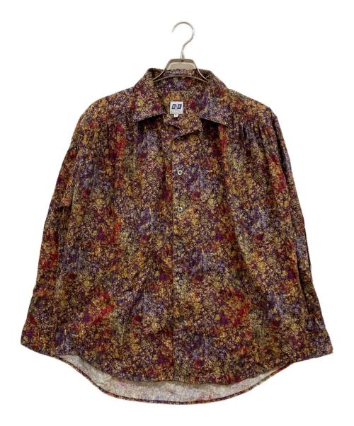 AiE エイアイイー カジュアルシャツ レディース 【古着】【中古】 中古・古着通販】AiE (エーアイイー) 総柄シャツ ベージュ サイズ:S