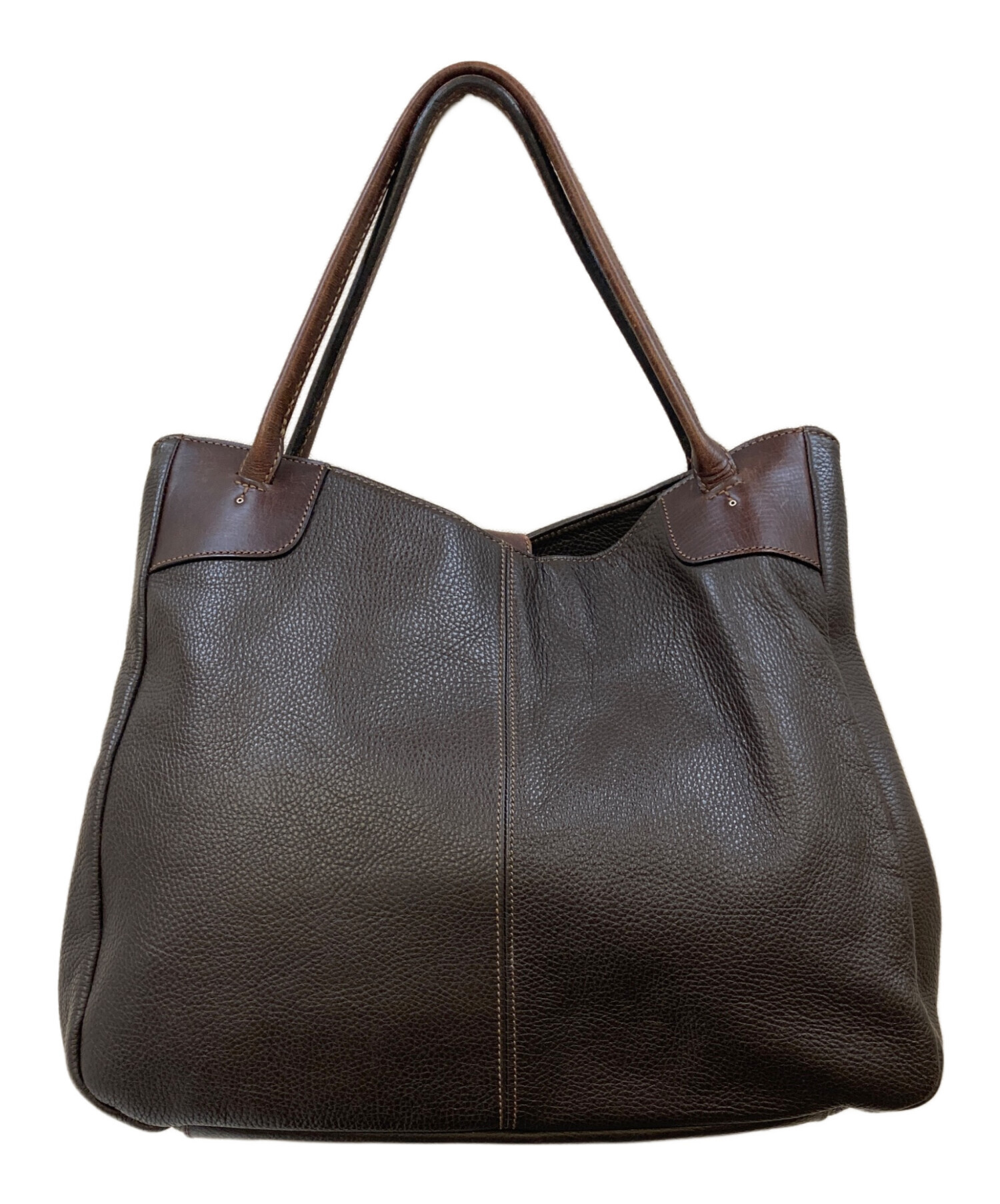 Daniel & Bob ダークブラウン レザー バッグ 中古・古着通販】Daniel&Bob (ダニエル＆ボブ) CINDY ALCE レザー