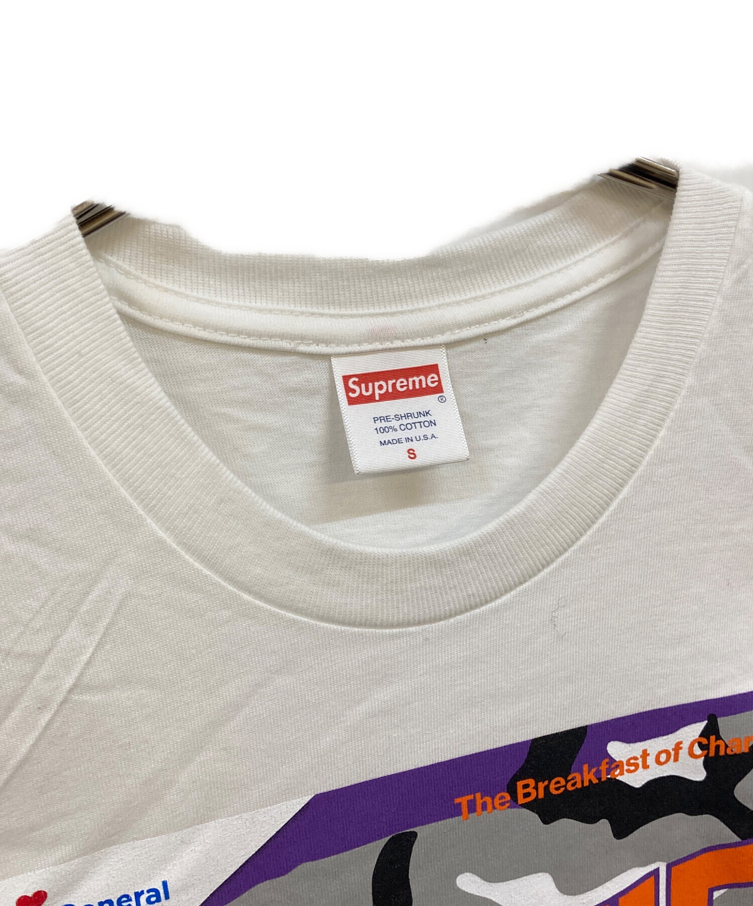 supreme wheaties tee 新品　未使用 中古・古着通販】SUPREME (シュプリーム) Wheaties tee ホワイト