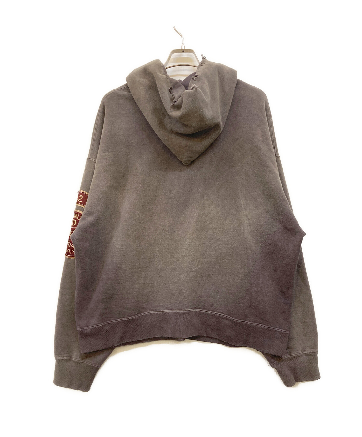 中古・古着通販】BOWWOW (バウワウ) BASEBALL CHAMPION ZIP HOODIE