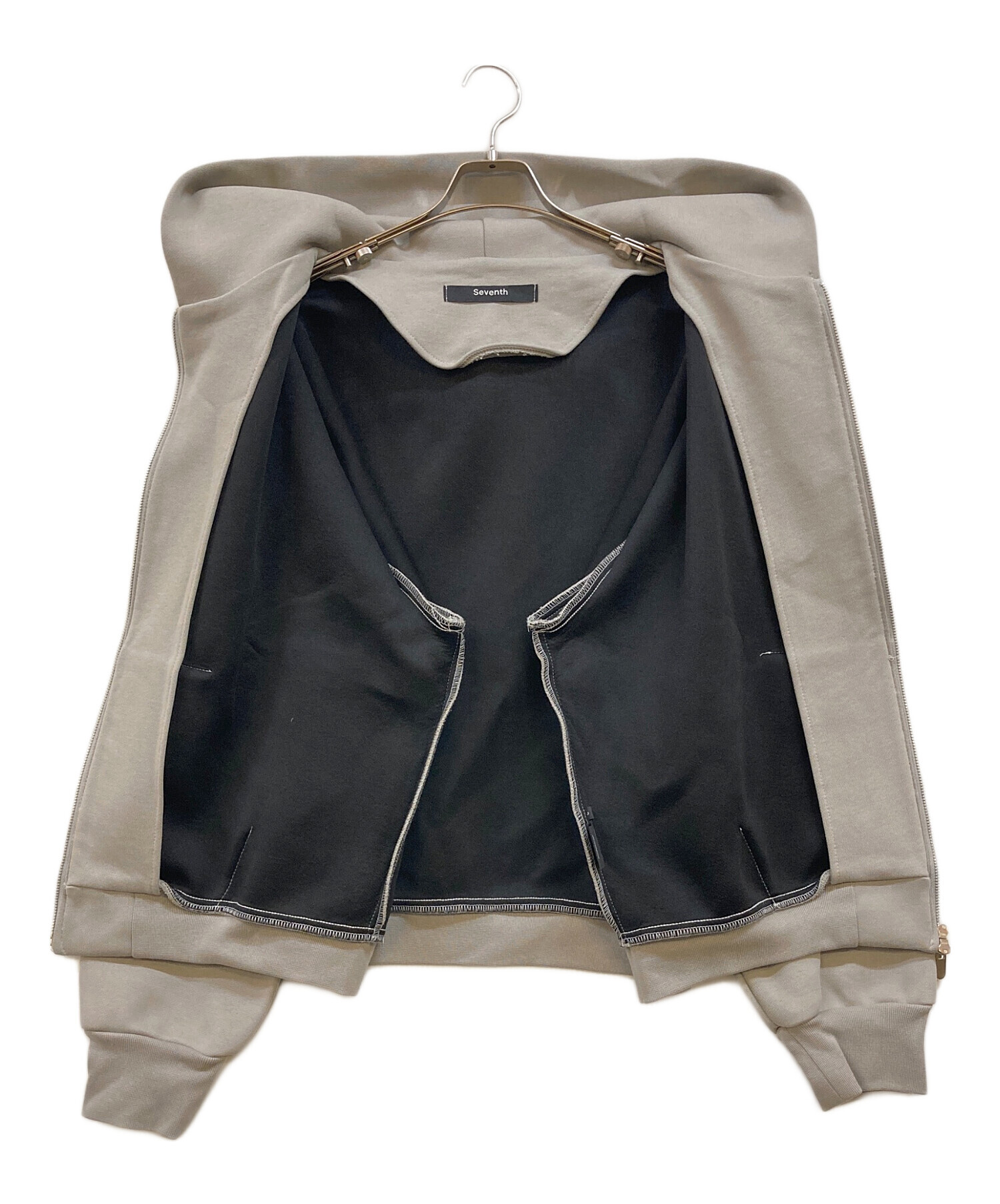 中古・古着通販】SEVENTH (セブンス) V2 ZIP Hoodie グレー サイズ:L