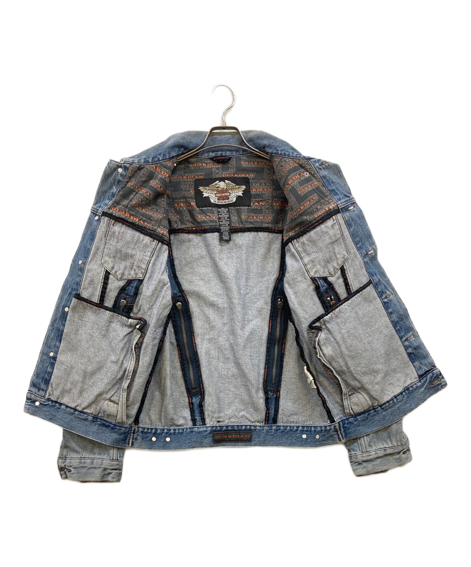 ハーレーダビッドソン ジージャン Sサイズ 中古・古着通販】HARLEY-DAVIDSON (ハーレーダビッドソン) デニム