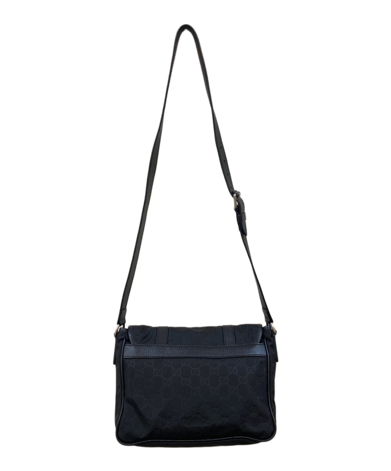 中古・古着通販】GUCCI (グッチ) GG柄 グッチシマ レザーパイピング