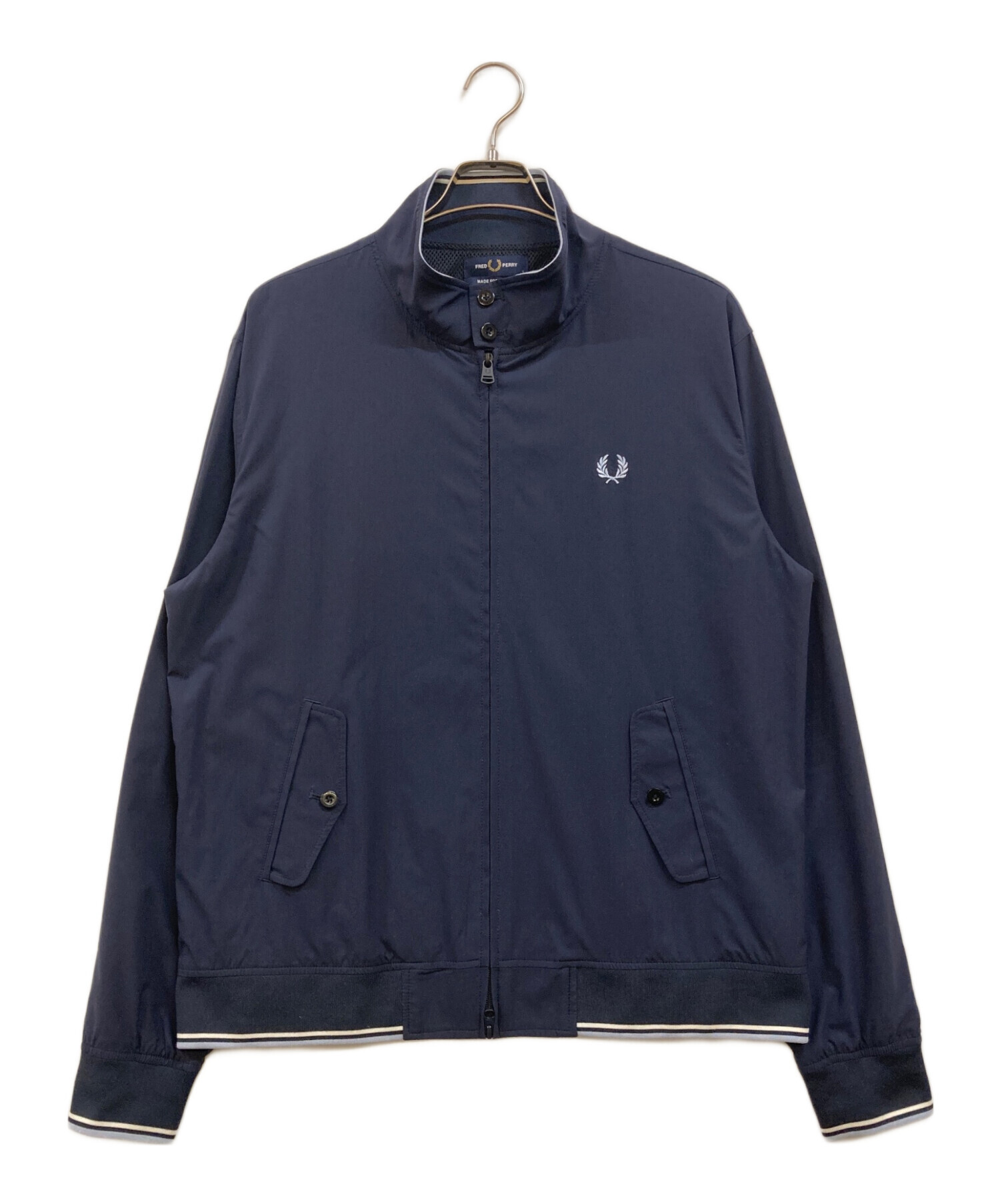 フレッドペリー スウィングトップ　ワンポイントロゴ　XLサイズ　ブラック　古着 中古・古着通販】FRED PERRY (フレッドペリー) スイングトップ