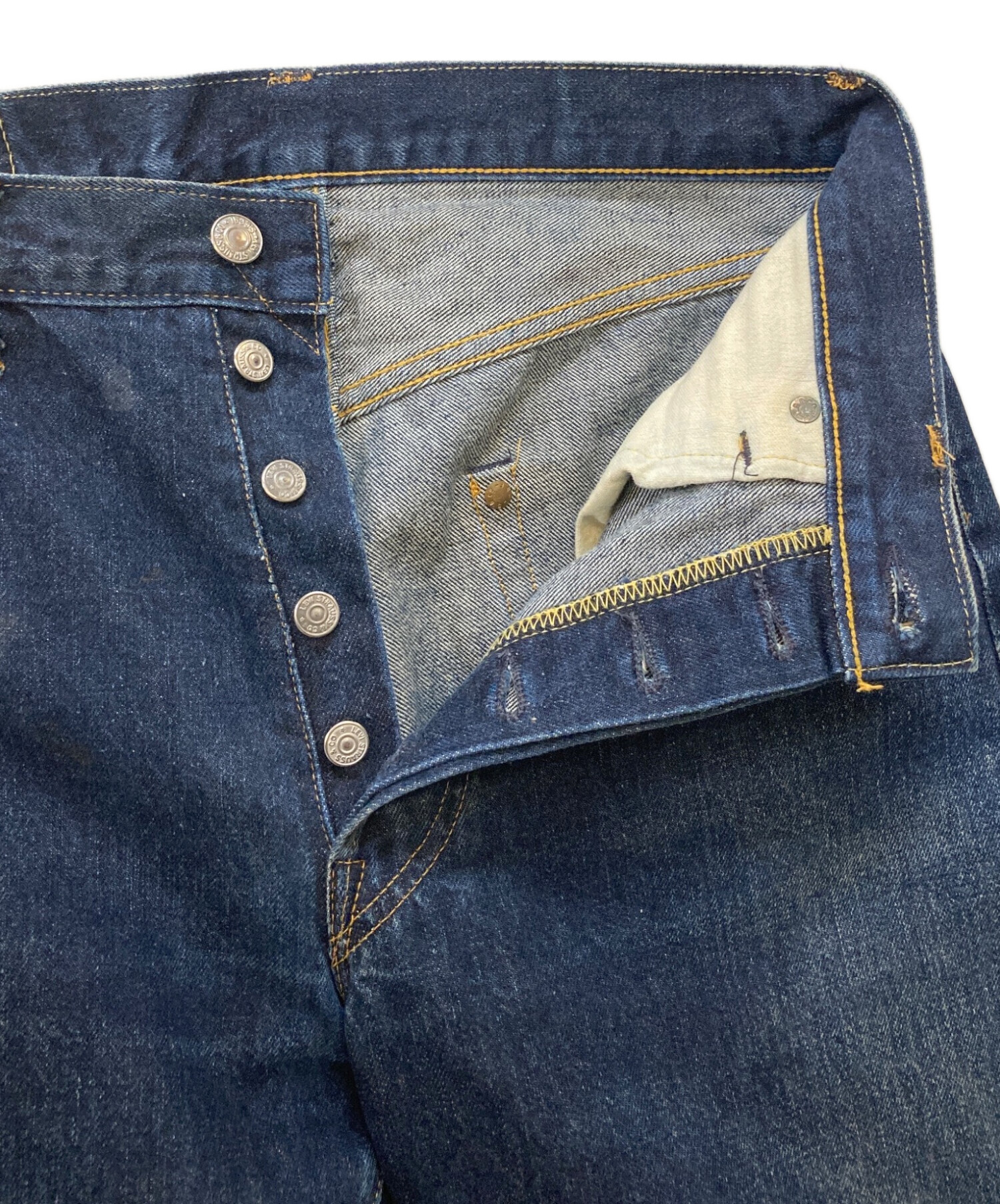 Levi's 501XX デニムパンツ W33 L34 90s USA製 Levi'sリーバイス 501 デニムパンツ w38 L34☆137