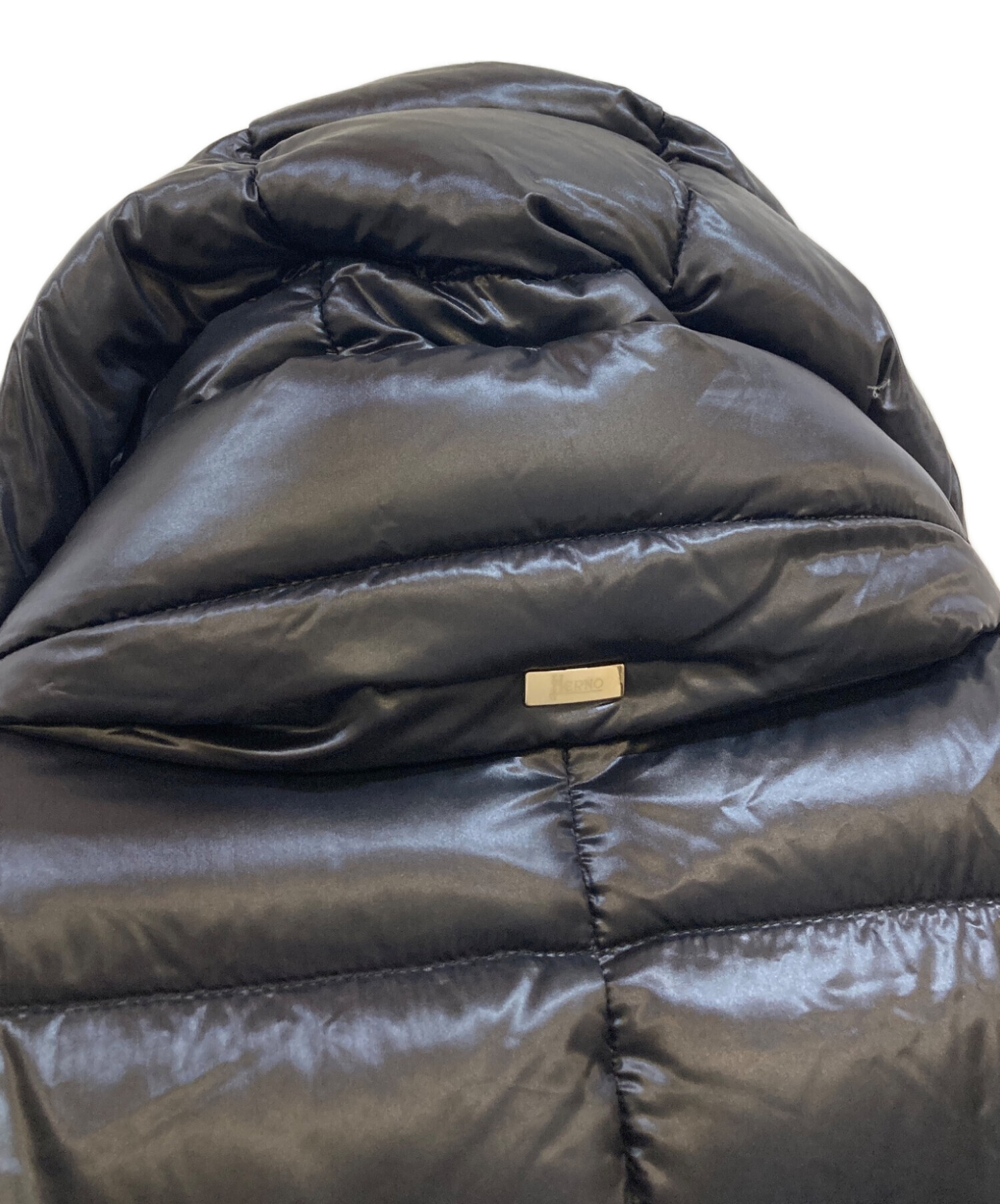 中古・古着通販】HERNO (ヘルノ) ELISA ダウンコート ブラック サイズ
