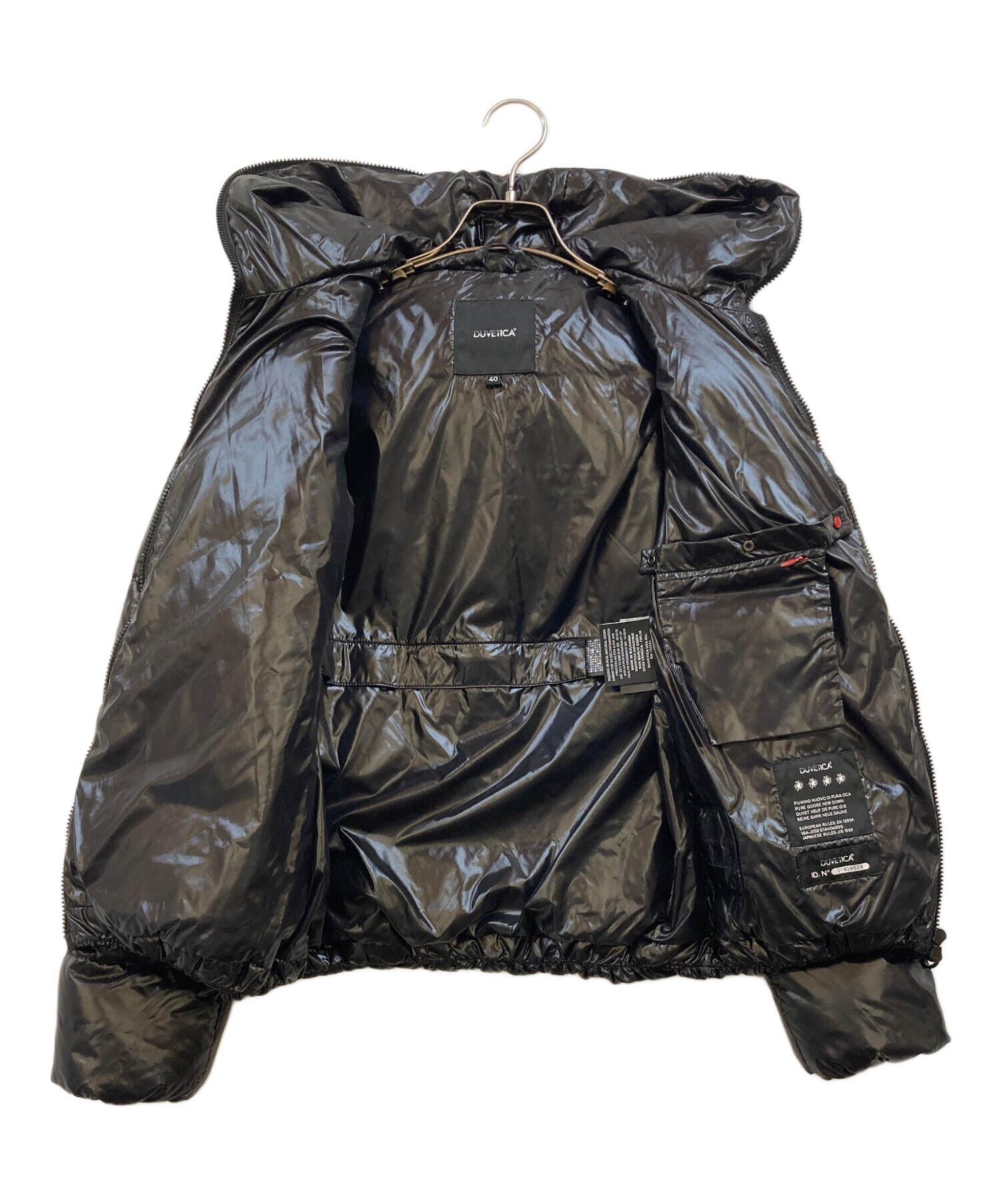 2850【未使用級】DUVETICA　THIACINQUEダウンジャケット黒38 中古・古着通販】DUVETICA (デュベティカ) ADHARADUE/ダウンジャケット