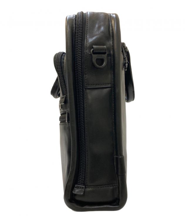中古・古着通販】TUMI (トゥミ) 2WAYレザーブリーフケース ブラック