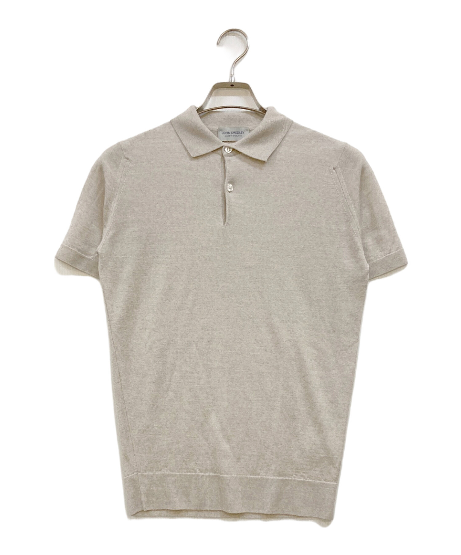 中古・古着通販】JOHN SMEDLEY (ジョンスメドレー) 半袖ウールニット
