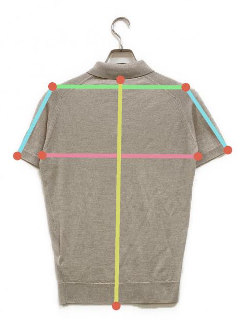 中古・古着通販】JOHN SMEDLEY (ジョンスメドレー) 半袖ウールニット