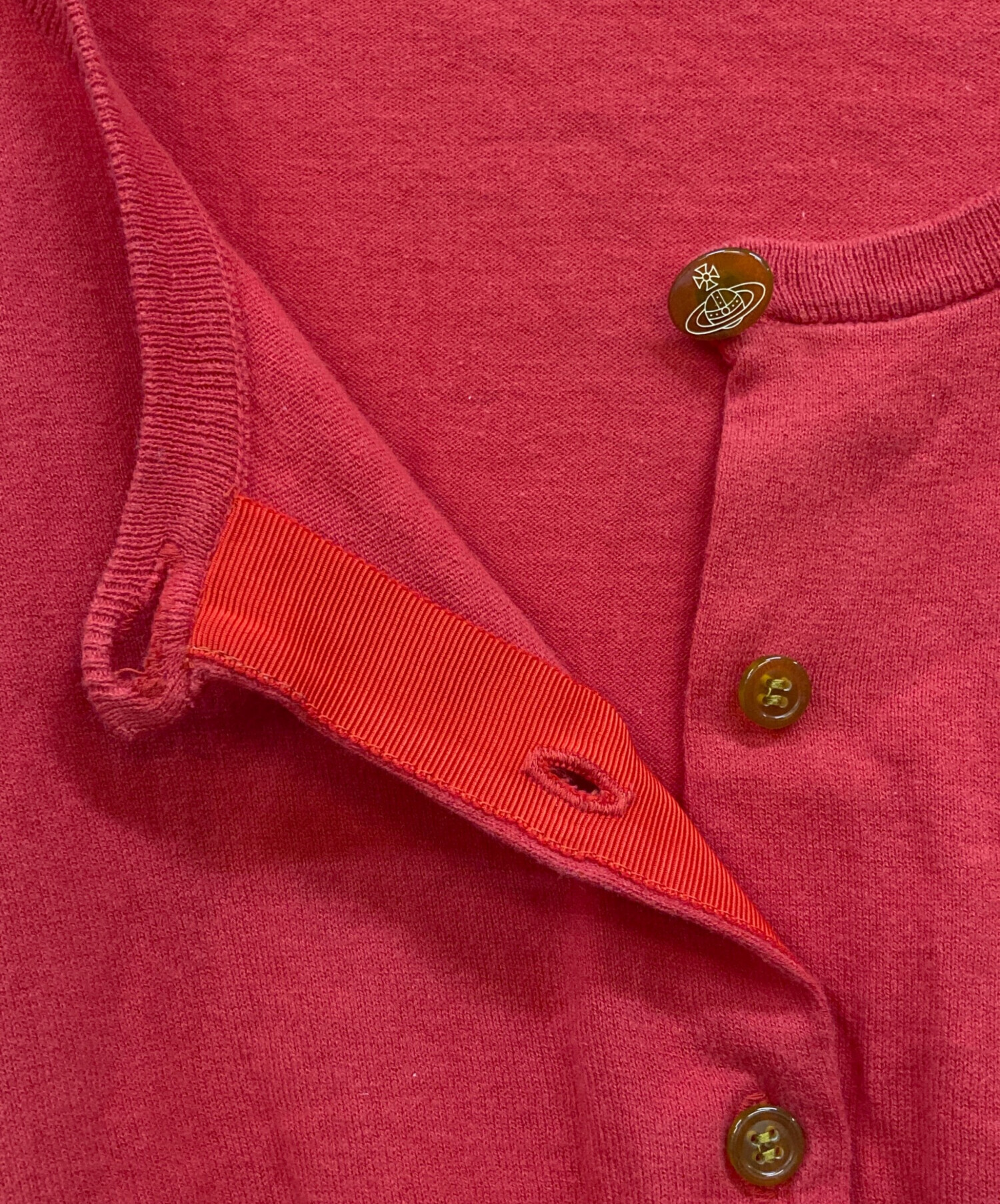 極美品　ヴィヴィアンウエストウッド　ニット　カーディガン　オーブ刺繍　ロゴ　3 極美品 ヴィヴィアンウエストウッド ニット カーディガン オーブ刺繍